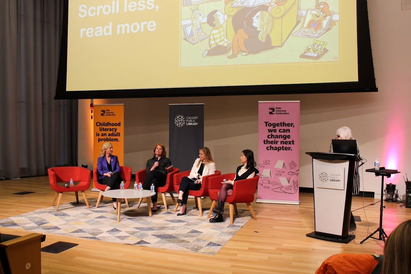 Panel at Calgary Central Library